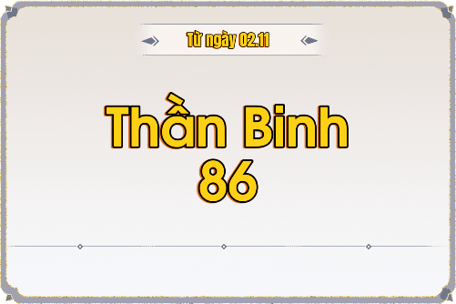 Đua TOP Thần Binh 86 Máy Chủ S3 Chuyển Vận